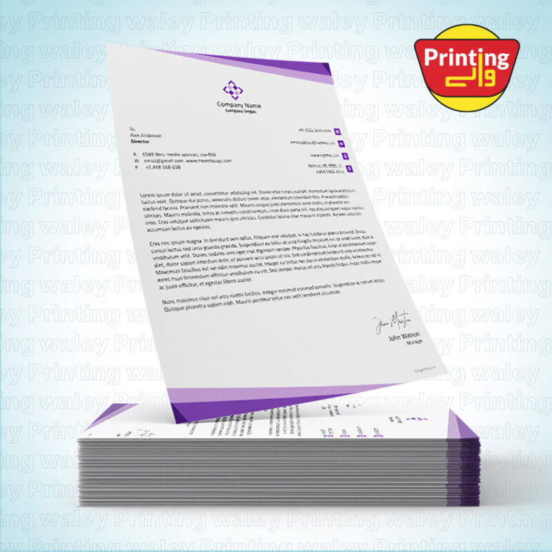 A4 Letterheads – 113 GSM